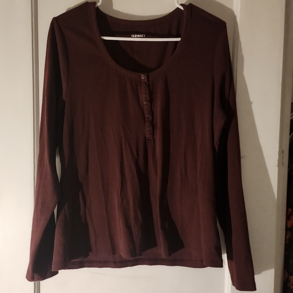 Long-Sleeve Henley